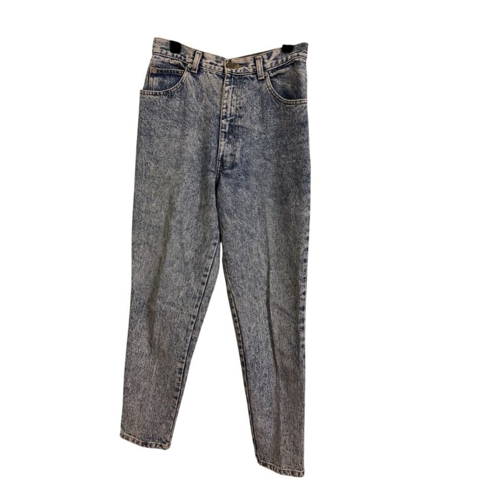 Sasson Jeans Vintage Acid Washed Jeans Blue 80’s 100% Cotton